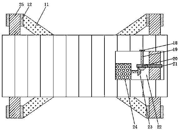 Convenient-to-adjust anti-slip conveyor belt for mining