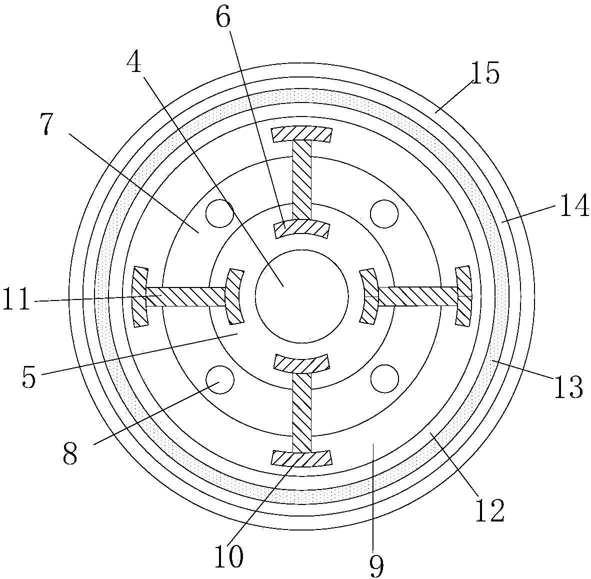 Splicing-type composite marine rope