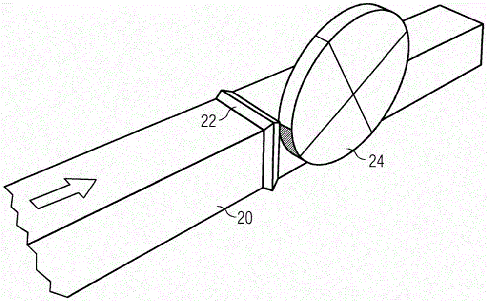 Deburring apparatus with driving means for rotatably and reversibly driving the apparatus to and away of a billet