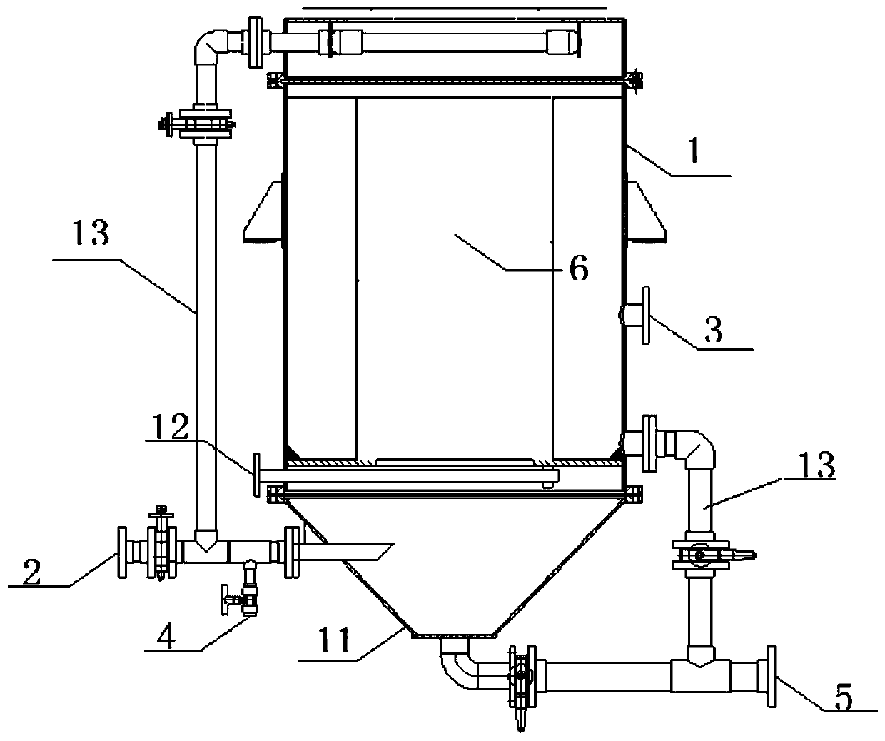 Electric flocculation reactor and application thereof