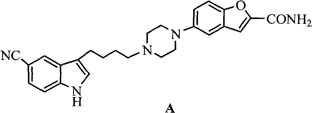 Preparation method for 3-(4- chlorobutyl)-1H-5-cyanoindole as a vilazodone intermediate