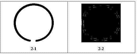 Piston ring detection method based on monocular vision detection