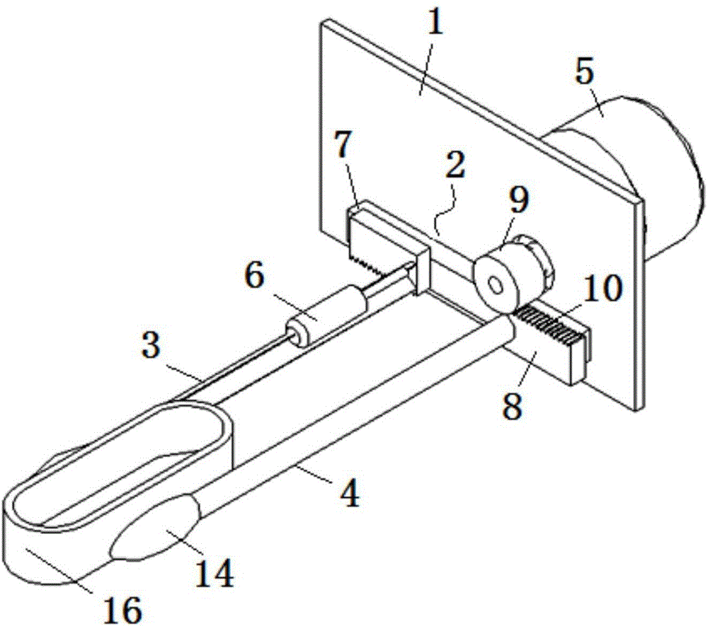 Mechanical sampling spoon