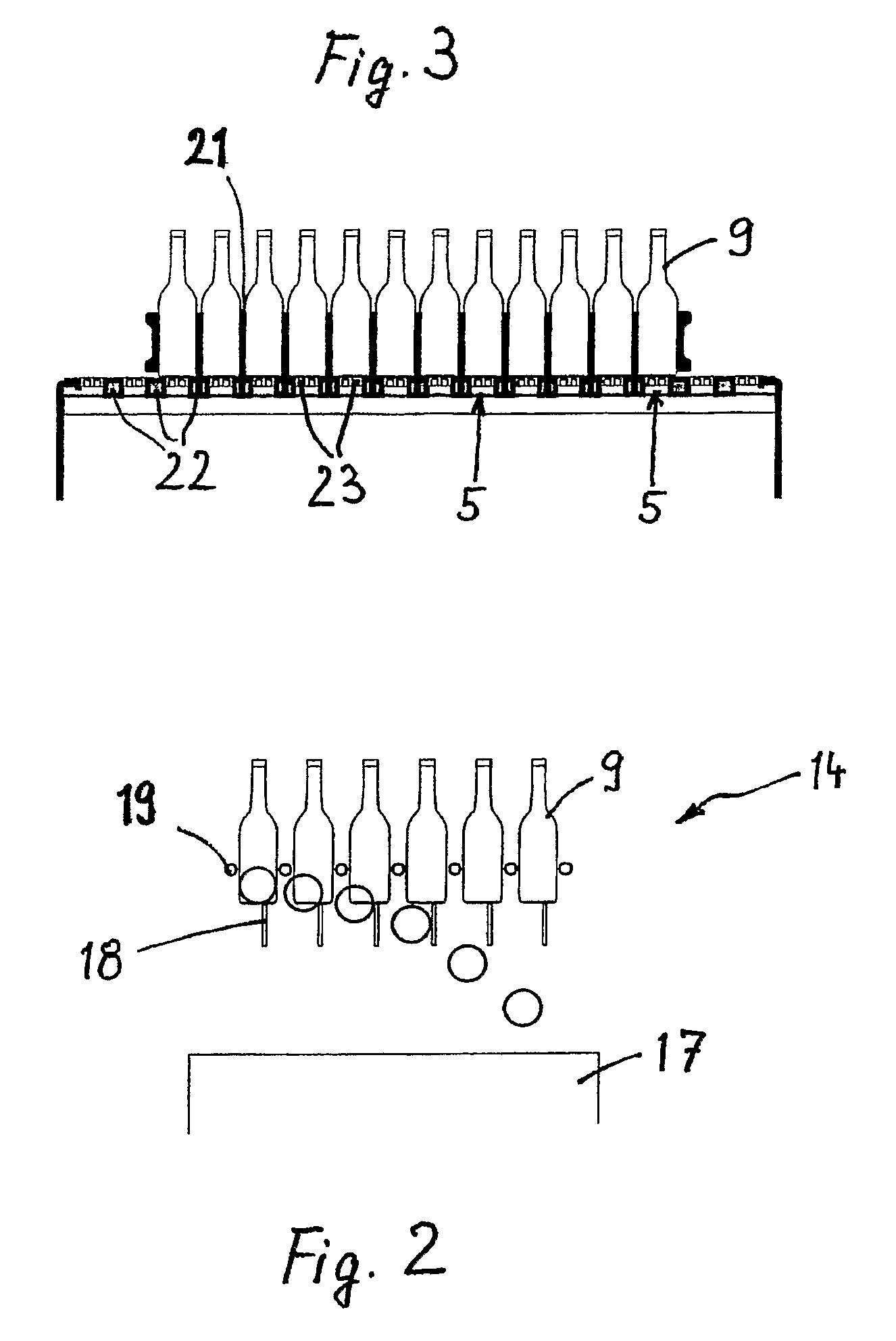 Method of sorting containers