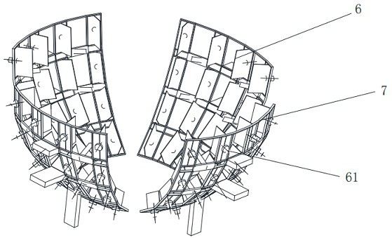 Spherical lens antenna structure