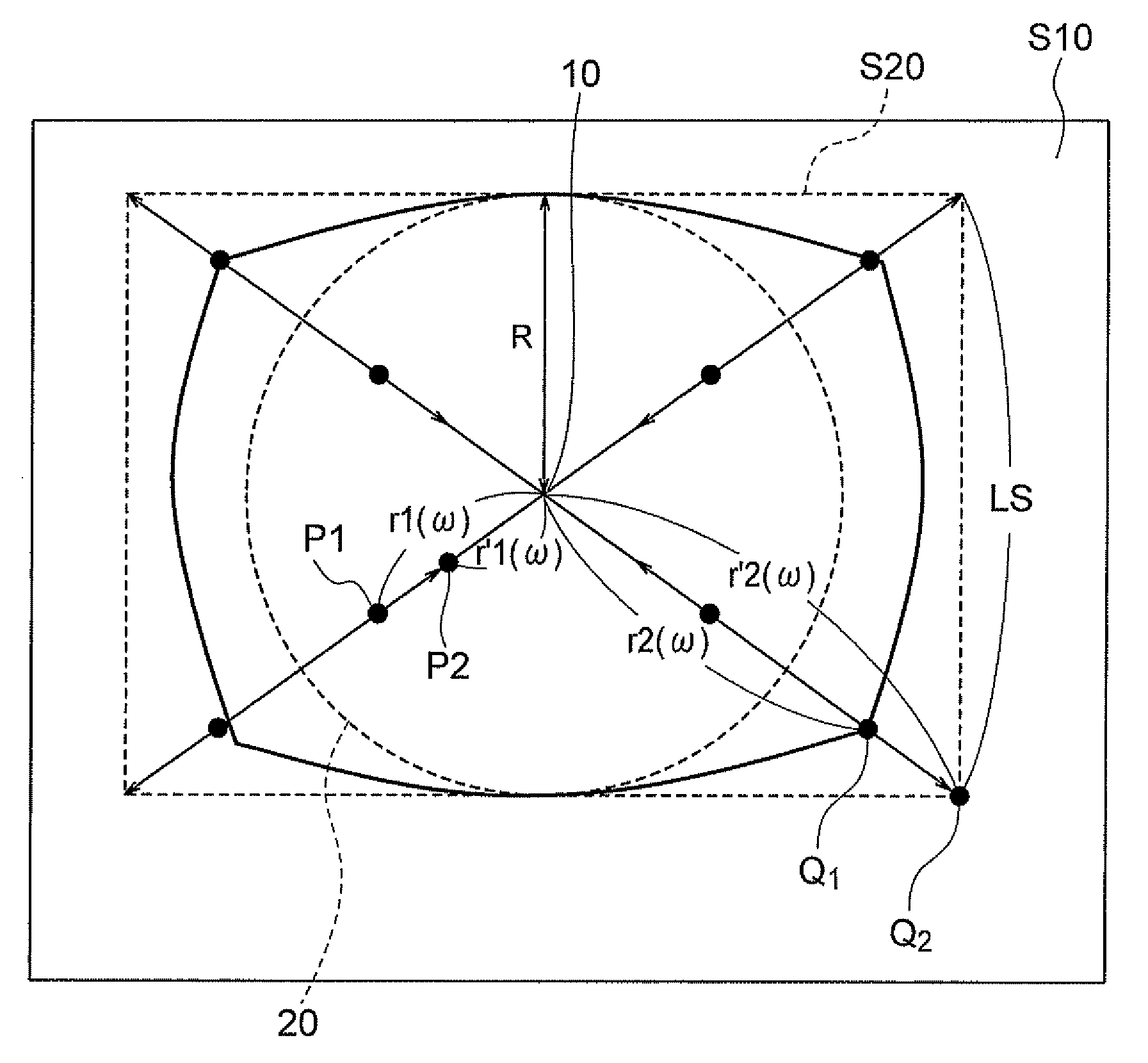 Image pickup system with auto focus mode