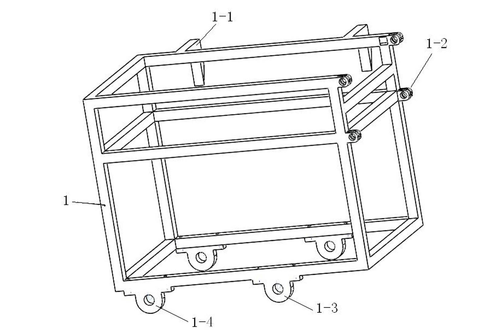 Stacking device for traffic cones