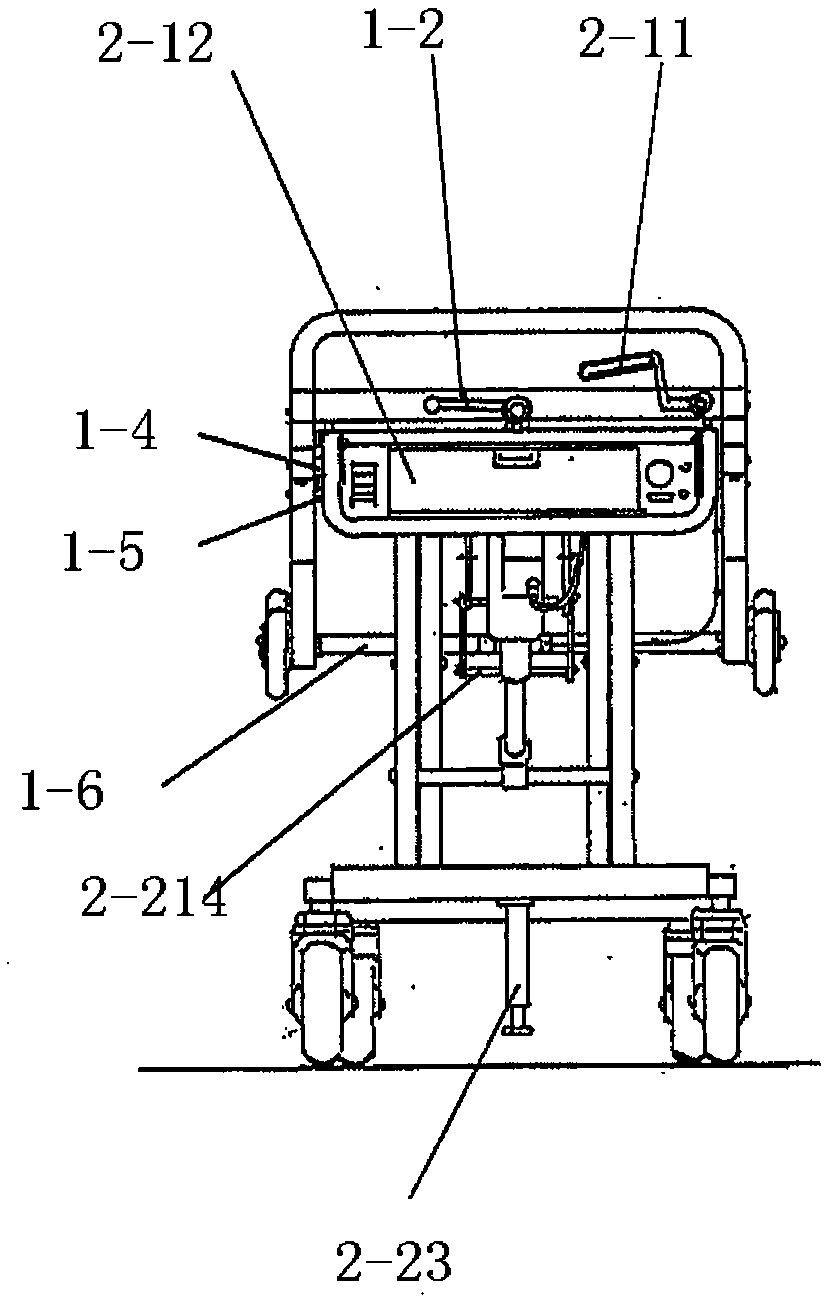 Load transfer platform for ambulance