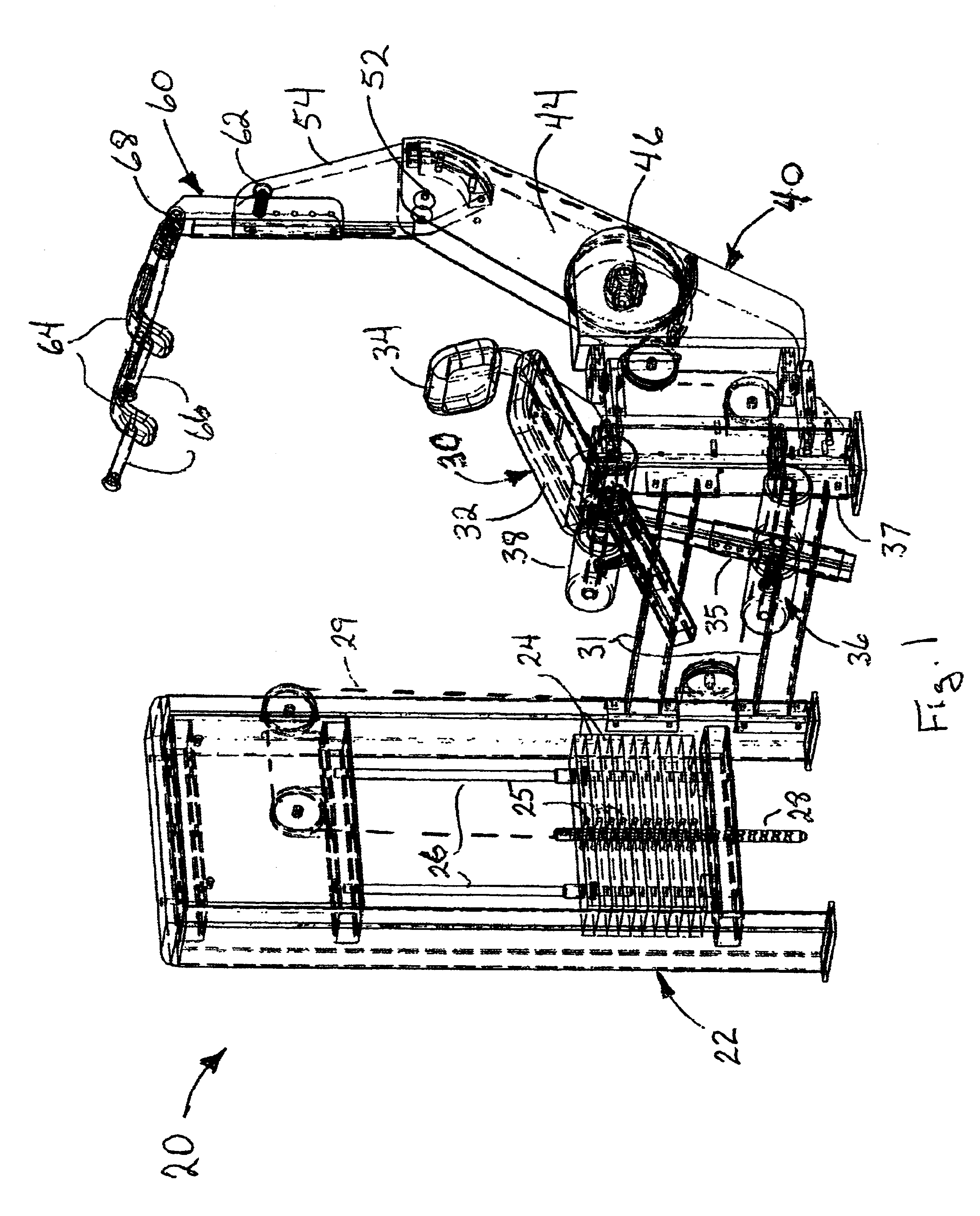 Abdominal exercise machine