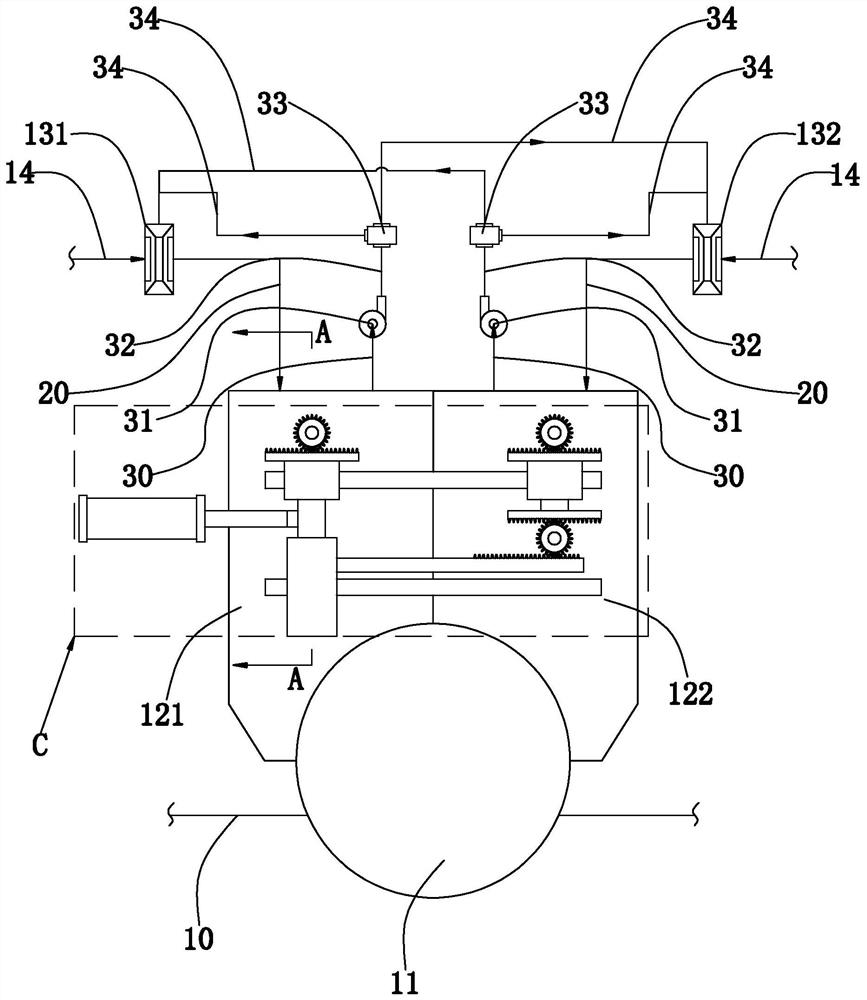 A drying system for paper production and its drying method