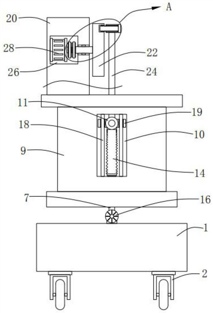 Dust falling equipment for building engineering construction