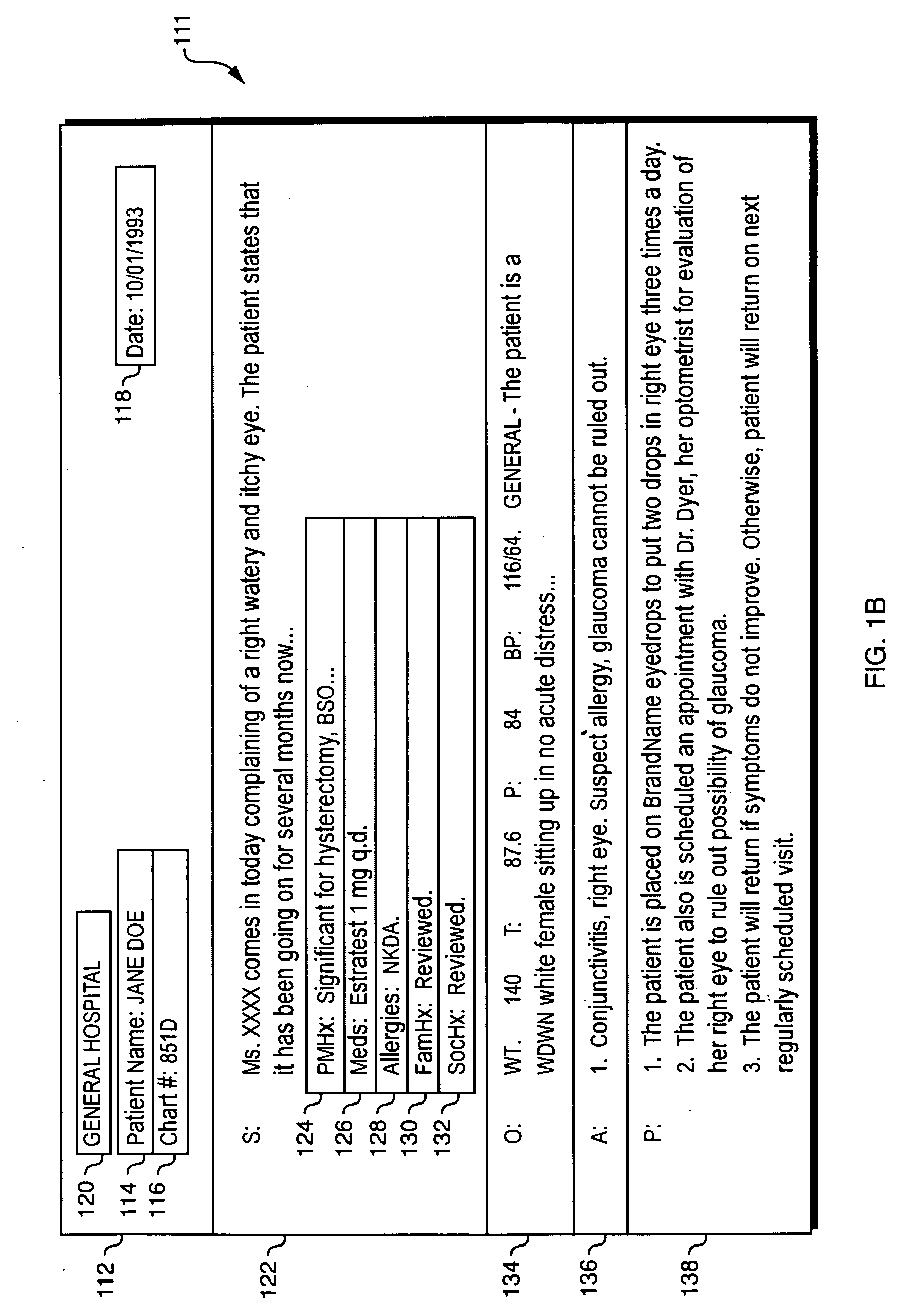 Automated Extraction of Semantic Content and Generation of a Structured Document from Speech