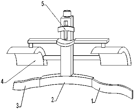 Emergency surgery neck fixing device