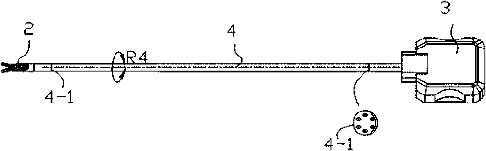 Minimally invasive surgical wire driving and four-freedom surgical tool