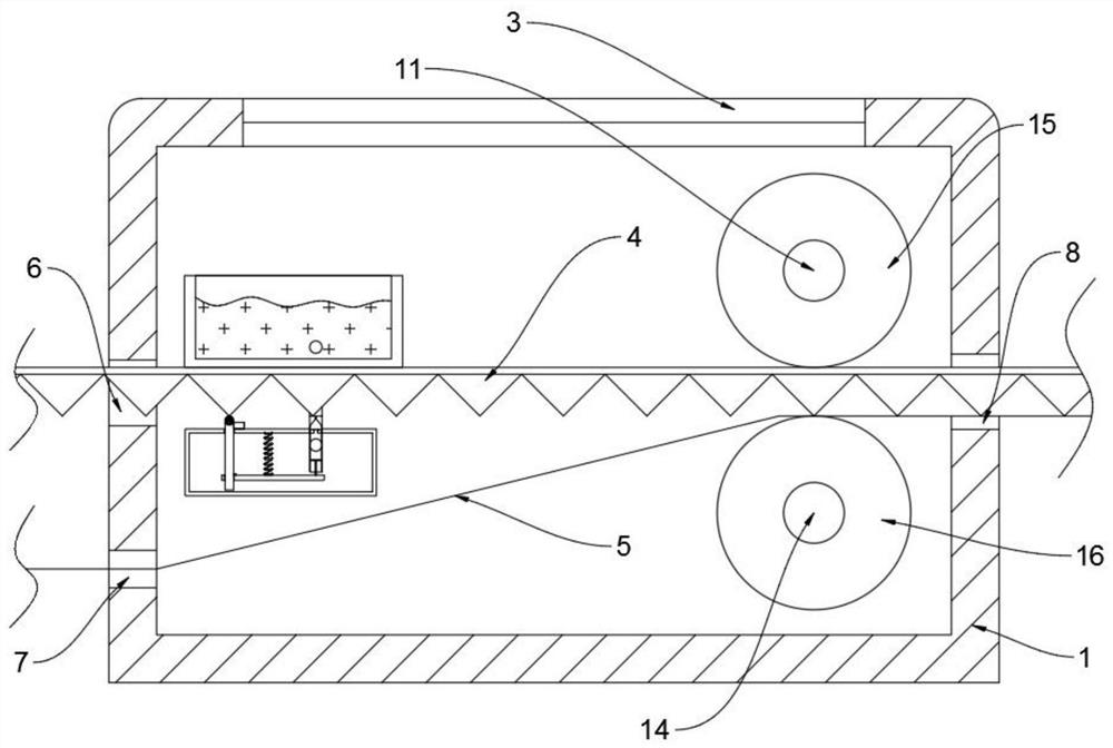 Corrugated paper gluing equipment