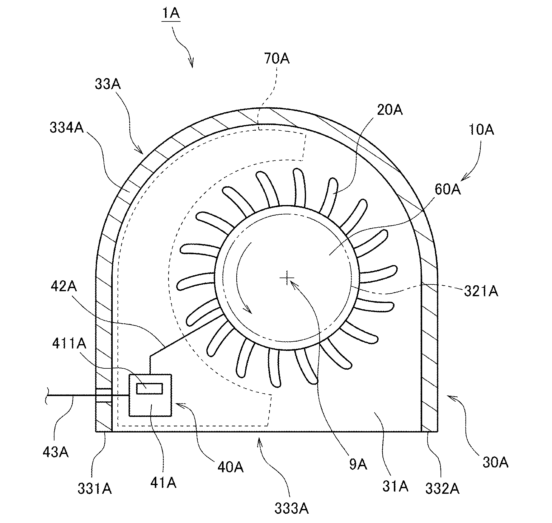 Centrifugal fan