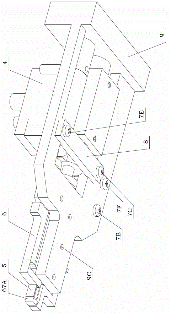 Micro clamp device with clamping and twisting functions