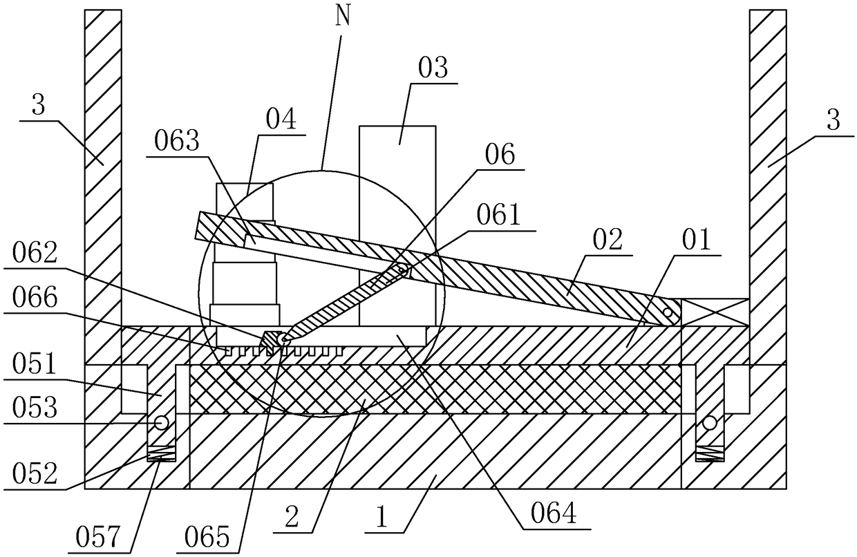 Operating bed used for maintaining body posture during colonoscopy