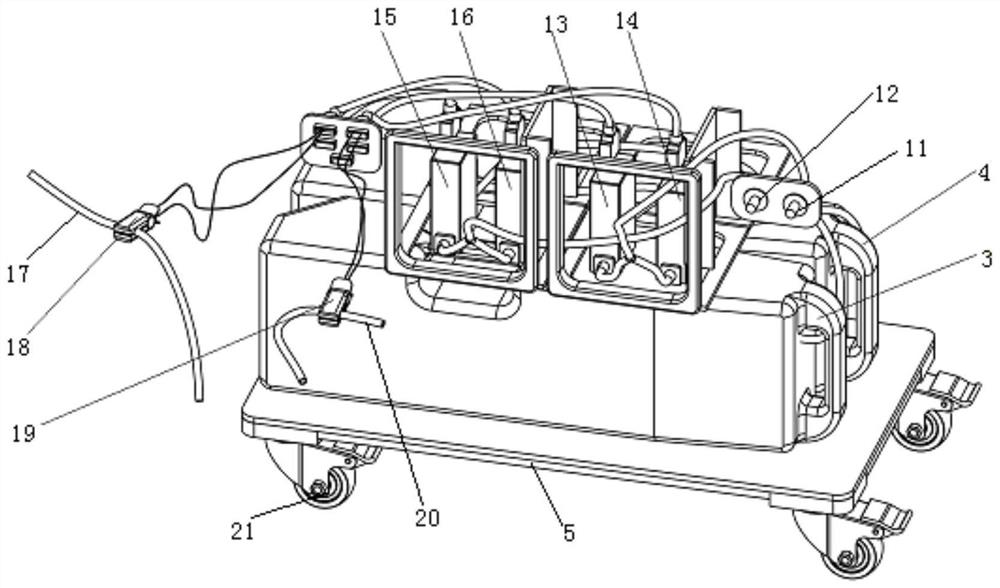 A gas delivery system for liver perfusion