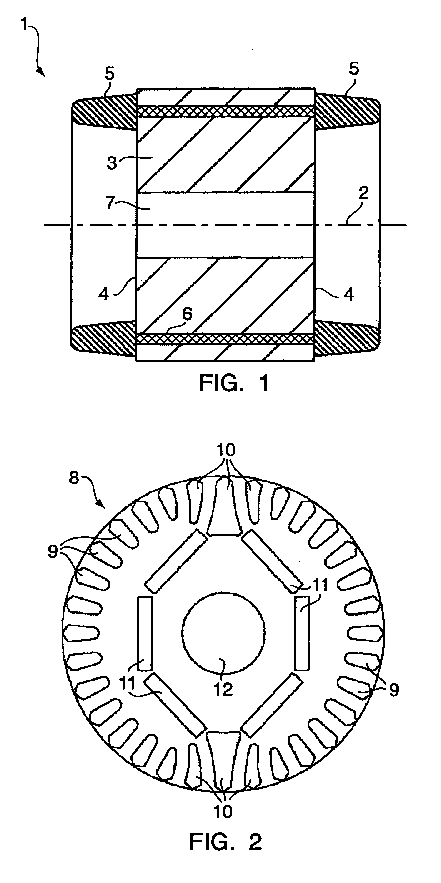 Rotor for an electrical motor