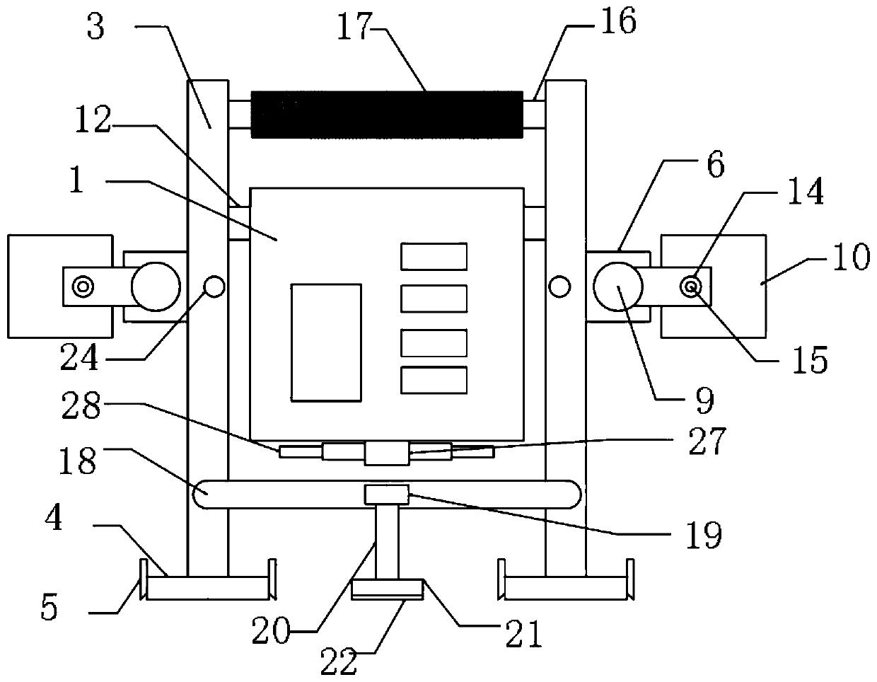 Ultrasonic thickness gauge capable of preventing dirt and impurities from influencing measurement accuracy