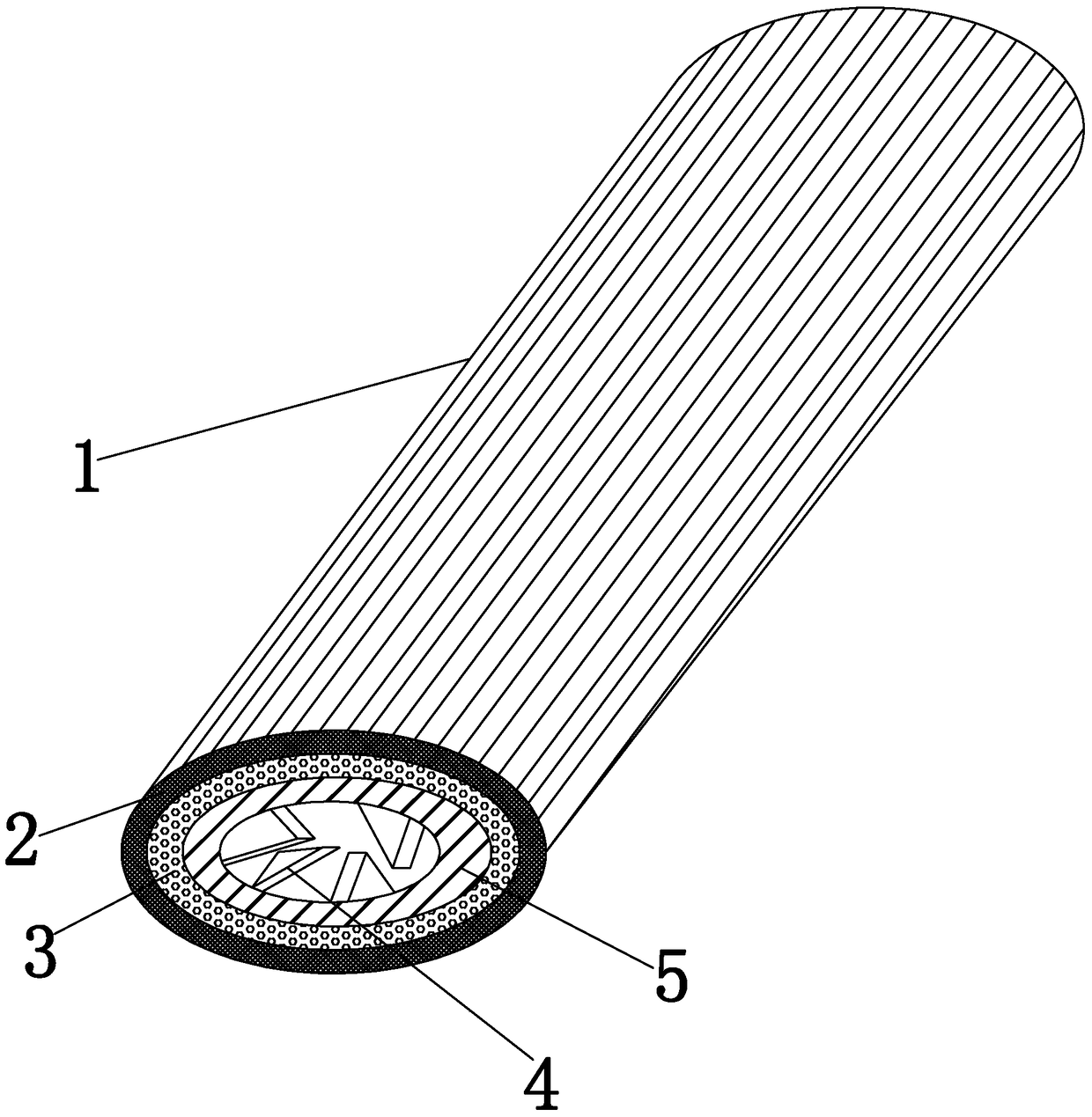 A high-efficiency and long-life solar heat collector tube