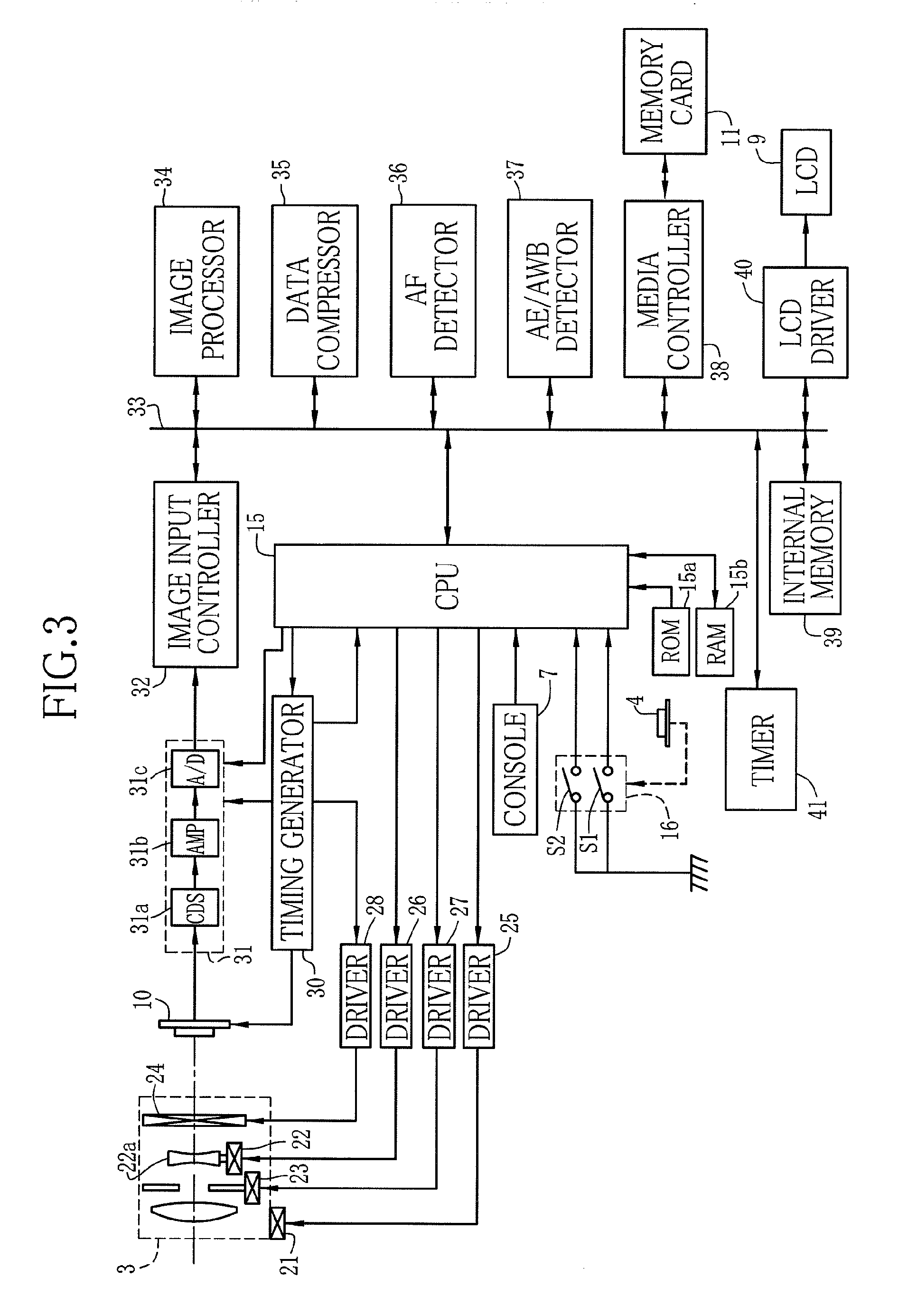 Photographic device and control method therefor