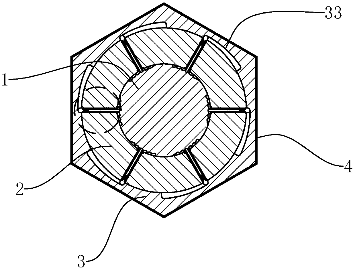 Rapid anti-loosening fastening device and assembling and using method thereof