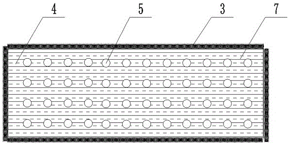 Water-saving anti-freezing device for indirect air-cooled light steel frame structure tower