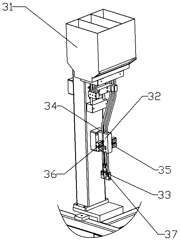 An automatic assembly machine for slide rails