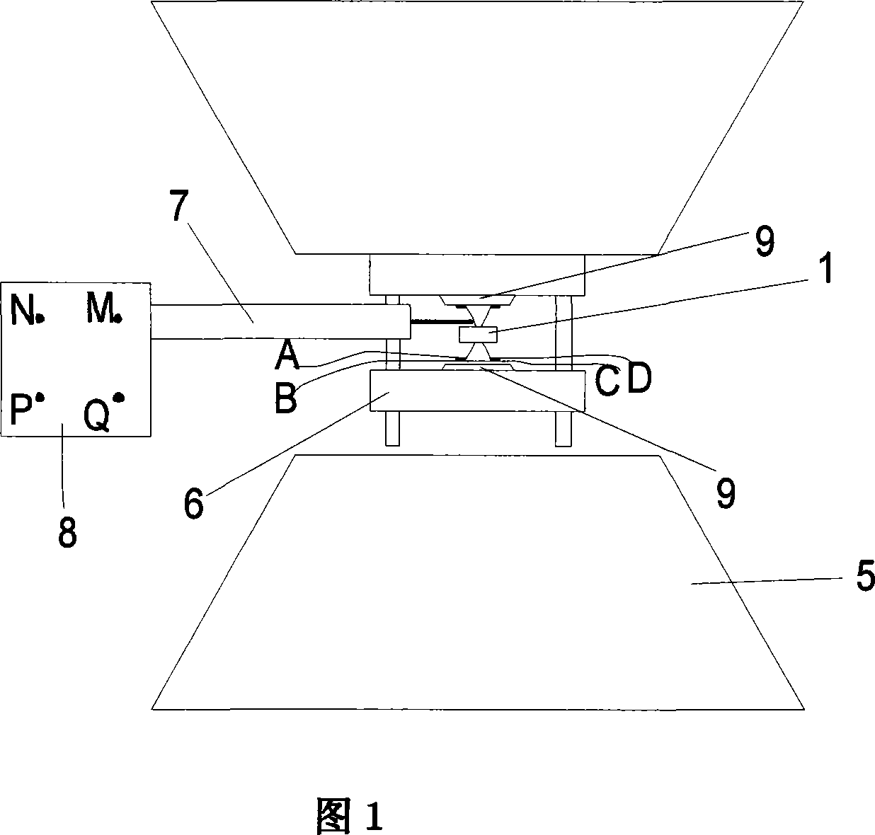 Method and apparatus for high-voltage Hall effect