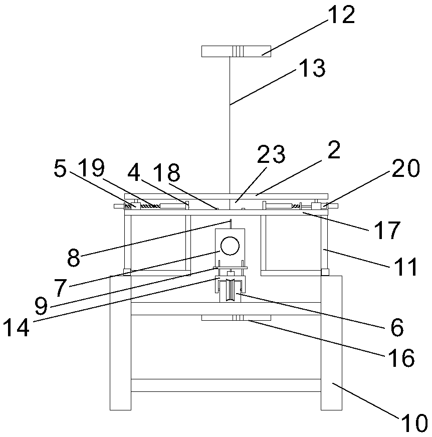 A rapid dissection device for soft-shelled turtles and a method for dissecting soft-shelled turtles using the device