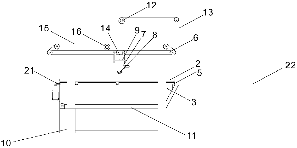 A rapid dissection device for soft-shelled turtles and a method for dissecting soft-shelled turtles using the device