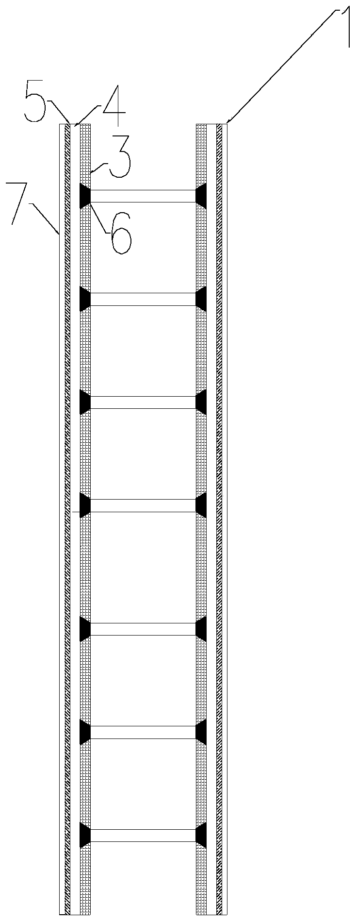 Method for repairing frost heaving cracking of newly-built concrete beam body