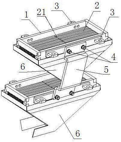 Vibration distribution and guide type gunpowder mixer