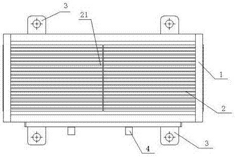 Vibration distribution and guide type gunpowder mixer