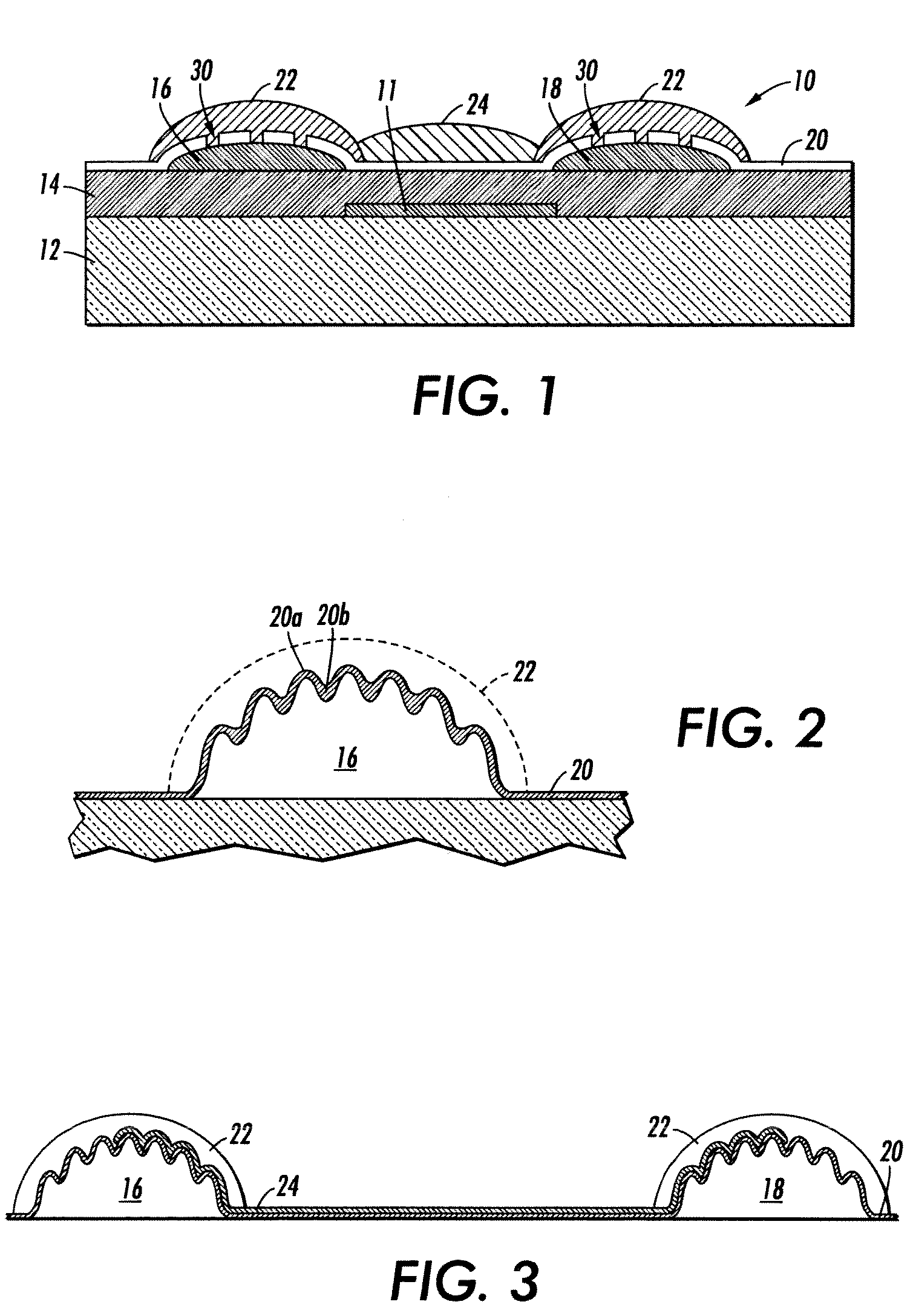 Method and structure for establishing contacts in thin film transistor devices