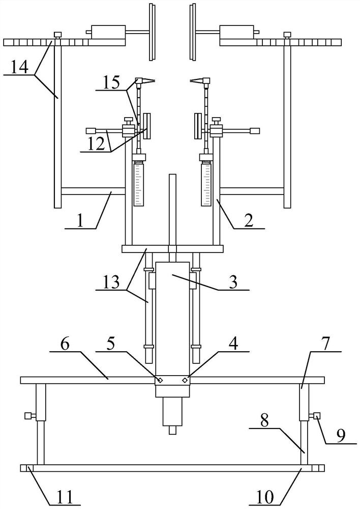 Deep hole drilling and boring machine variable-position cutter supporting module