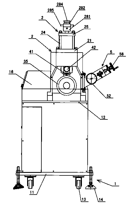 Automatic hydraulic channeling machine