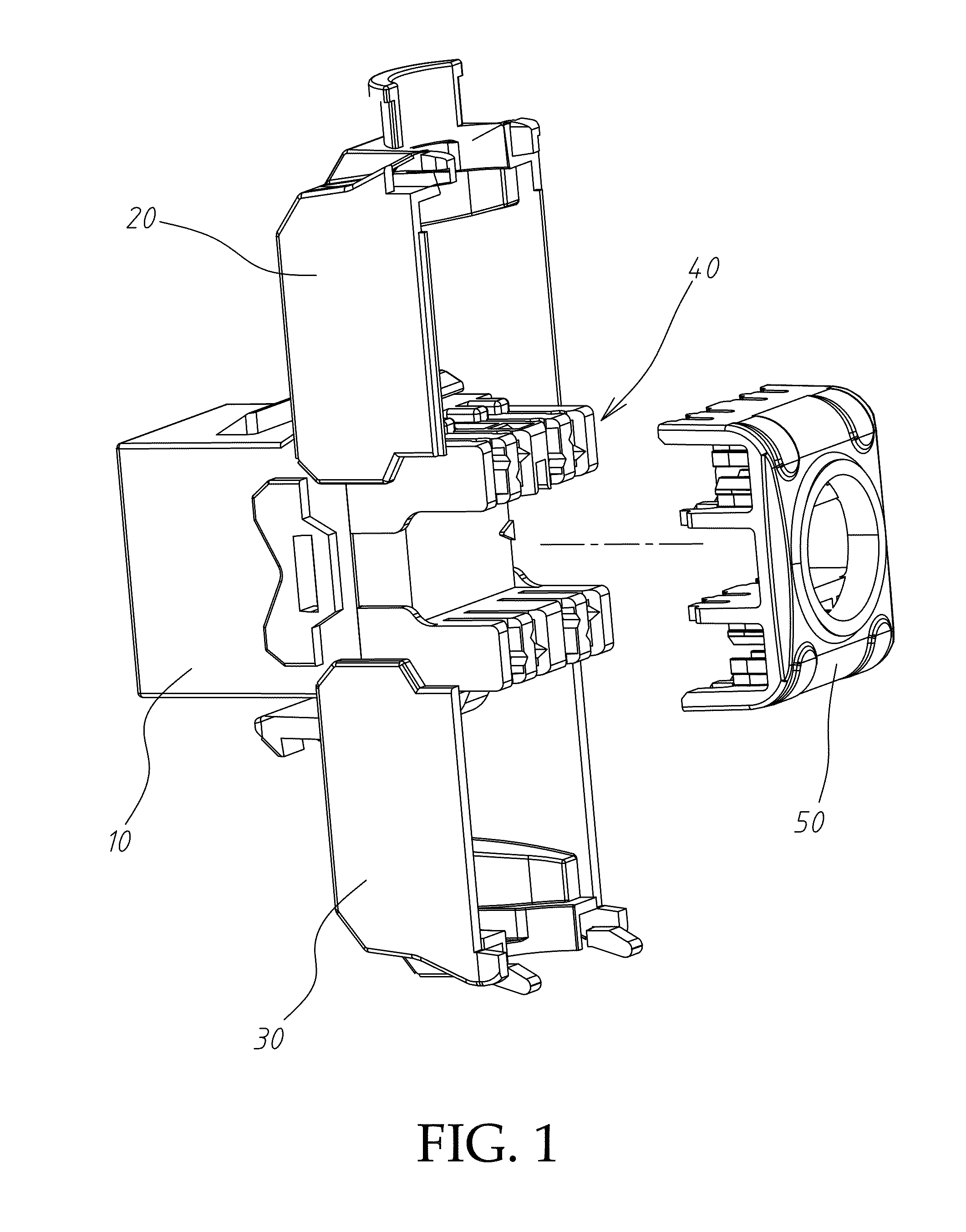 Alien crosstalk preventive electrical socket, electrical plug and network cable