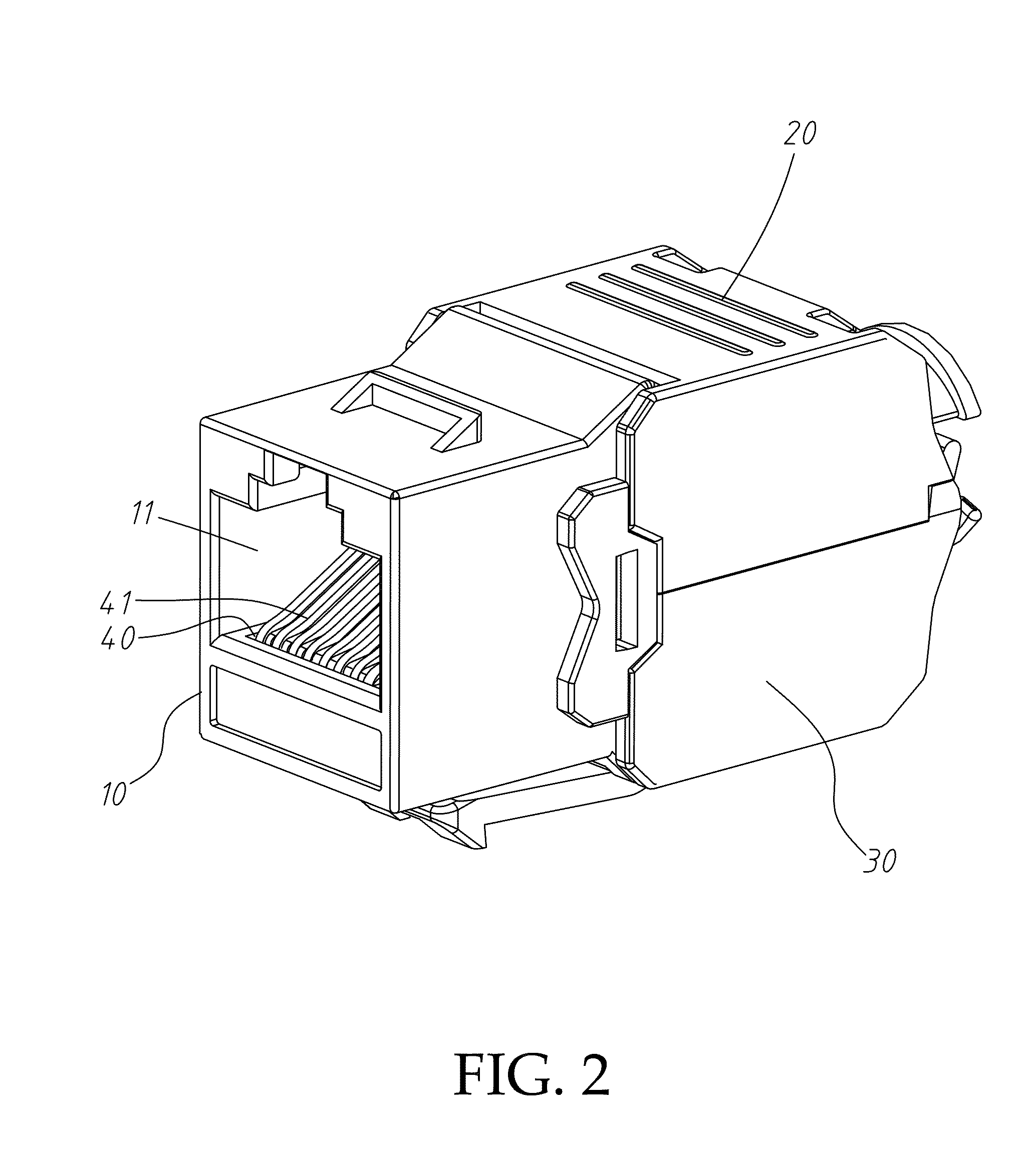 Alien crosstalk preventive electrical socket, electrical plug and network cable