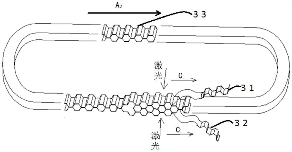 How to make a honeycomb structure