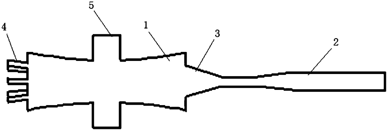 Combined jet ejection type steam-water hybrid heating device