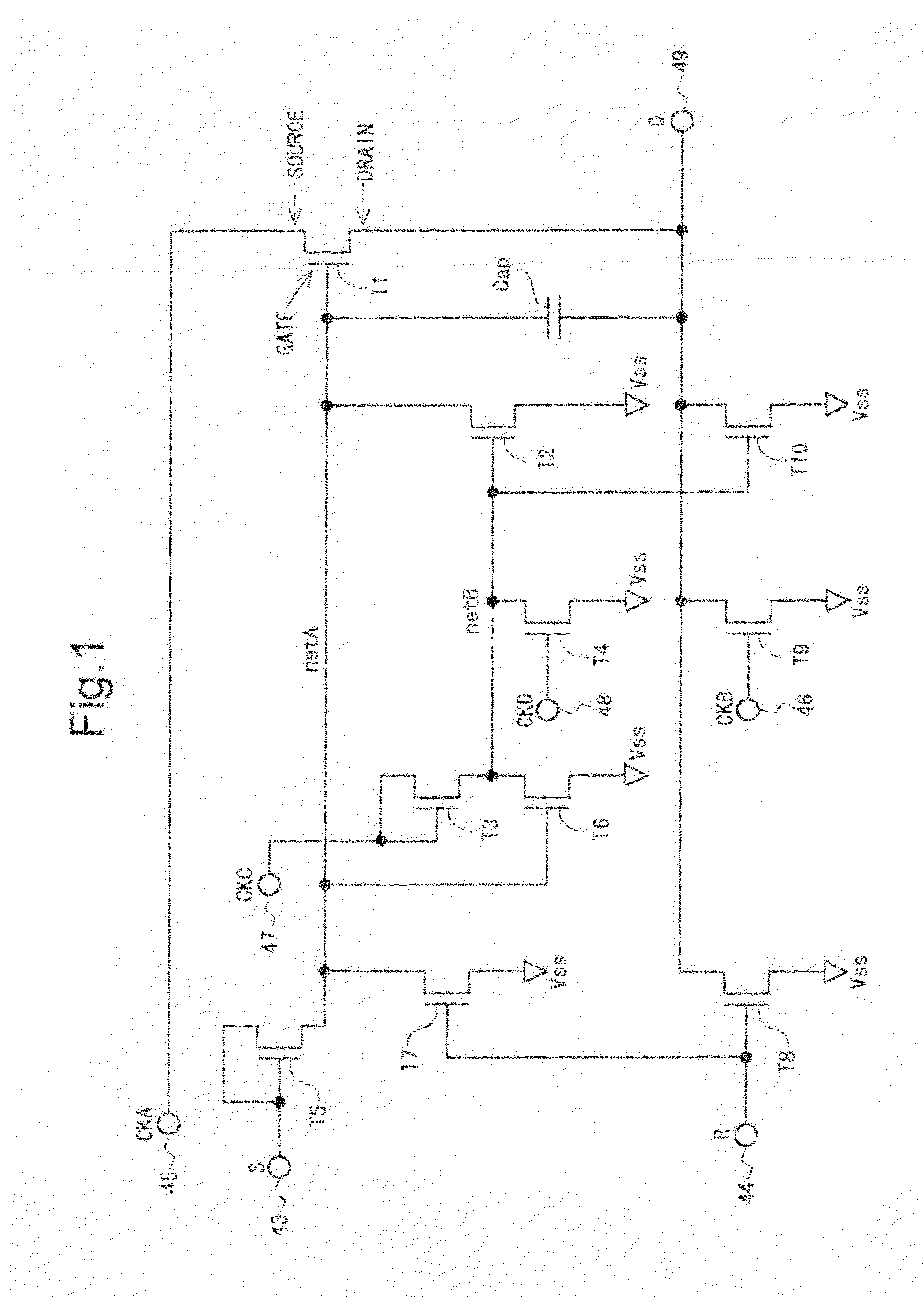 Scanning signal line drive circuit, shift register, and drive method of shift register