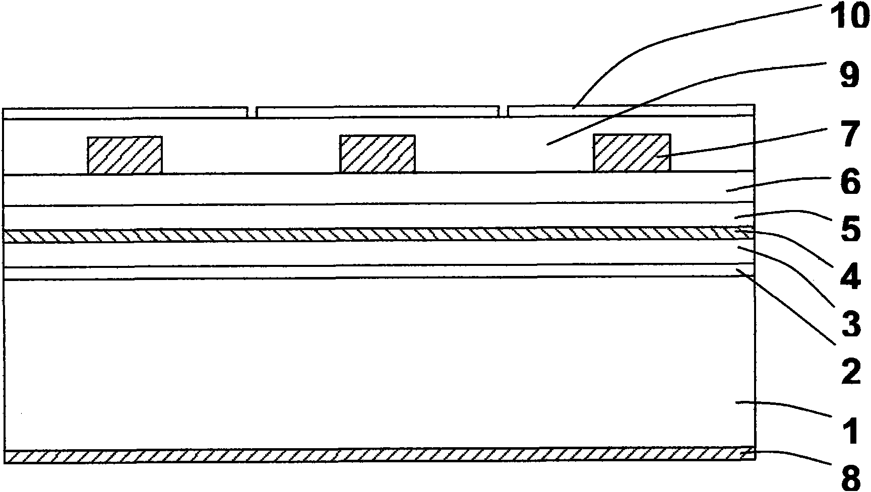 Manufacturing process for improving capacity of aluminum gallium indium phosphorus light-emitting diodes