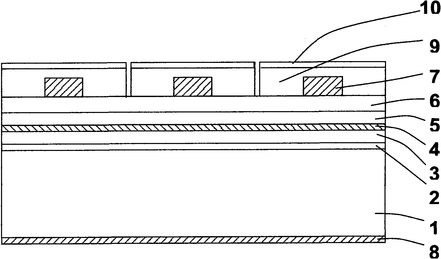 Manufacturing process for improving capacity of aluminum gallium indium phosphorus light-emitting diodes