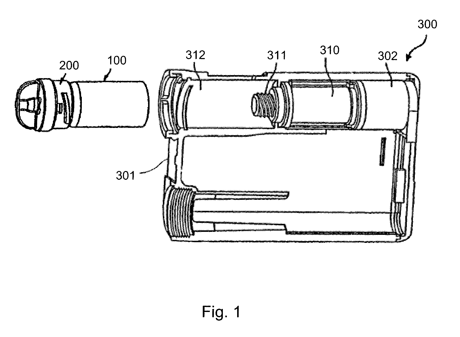 Fluid Infusion System, A Method of Assembling Such System and Drug Reservoir for Use in the System