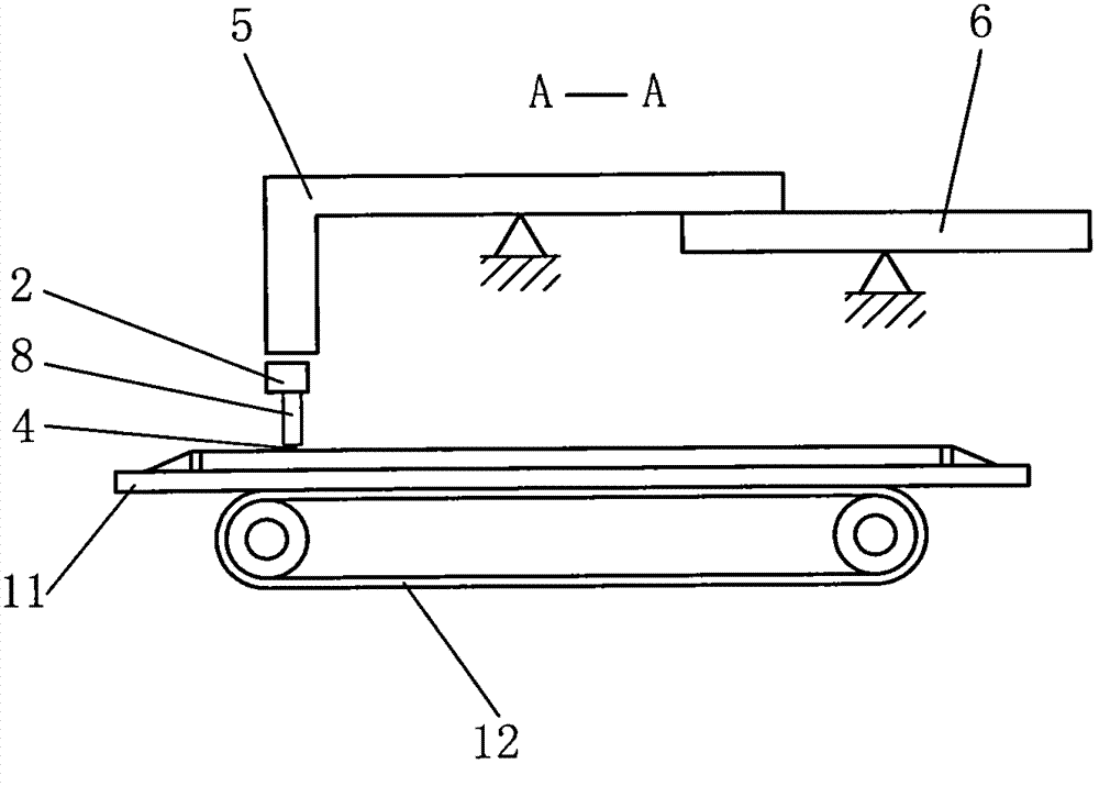 Keyboard type string pulling device