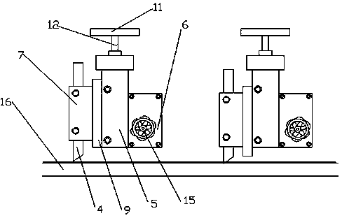 Device for removing burrs of steel pipe welding seam