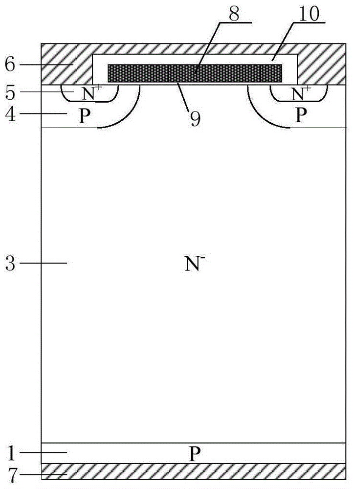 A kind of preparation method of fs-igbt